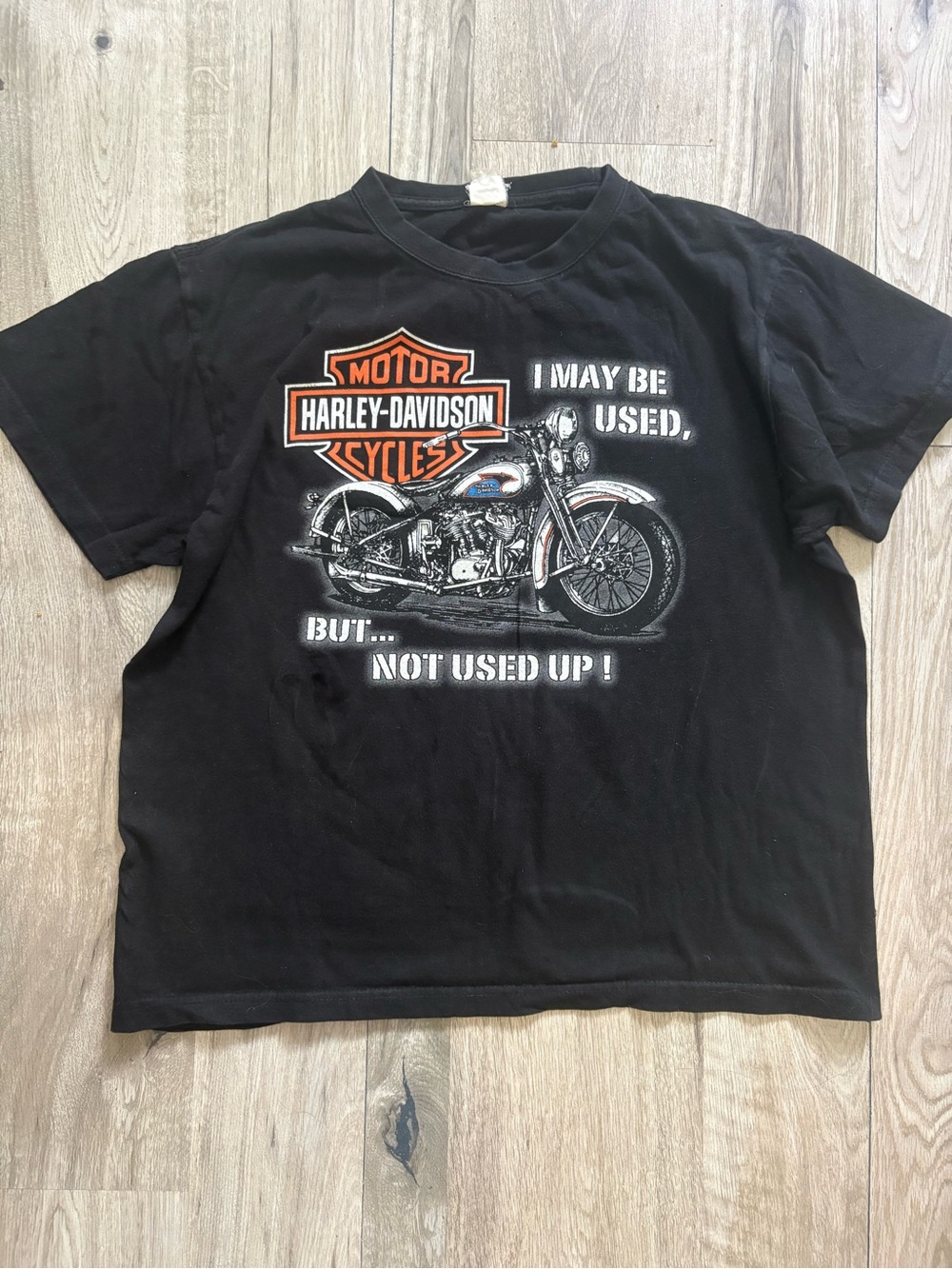 Harley-Davidson Black Motorcycle Graphic Tee